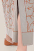 Embroidered cotton skirt with pockets